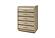 Genesis Gold Chest w/LED by Global Furniture