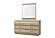 Genesis Gold Mirror w/LED by Global Furniture