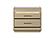 Genesis Gold Nightstand w/LED by Global Furniture