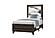Harmony Brown Twin Bed w/LED by Global Furniture