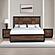 Houston Walnut Bedroom Set by Galaxy Furniture