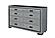 Isabella Grey Dresser w/LED by Global Furniture