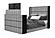 Isabella Grey Queen Bed Group by Global Furniture