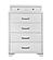 Jordyn White Chest by Global Furniture