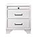 Jordyn White Nightstand by Global Furniture