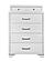 Jordyn White Full Bed Group by Global Furniture