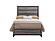 Kate Grey Full Bed Group by Global Furniture