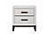 Kate White Full Bed Group by Global Furniture