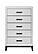 Kate White Queen Bed Group by Global Furniture