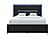 Lando Black King Bed w/Continuous LED by Global Furniture
