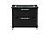 Lando Black Nightstand w/Speaker & Wireless Charging Platform by Global Furniture