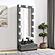 Lexi Grey Tall Mirror w/Drawer & Speakers by Global Furniture