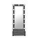 Lexi Grey Tall Mirror w/Drawer & Speakers by Global Furniture