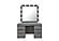 Lexi Grey Vanity Set w/Stool by Global Furniture