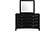 Linda Black Queen Bed Group by Global Furniture