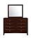 Linda Merlot Queen Bed Group by Global Furniture
