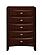 Linda Merlot Queen Bed Group by Global Furniture
