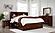 Linda Merlot Queen Bed Group by Global Furniture