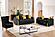 Lippa Upholstery Chair - Black by Galaxy Furniture