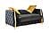 Lippa Upholstery Sofa & Loveseat - Black by Galaxy Furniture