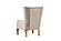 Lippa Upholstery Chair - Taupe by Galaxy Furniture
