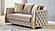 Lippa Upholstery Loveseat - Taupe by Galaxy Furniture