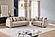 Lippa Upholstery Loveseat - Taupe by Galaxy Furniture