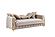 Lippa Upholstery Sofa & Loveseat - Taupe by Galaxy Furniture