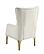 Lippa Upholstery Chair - Off White by Galaxy Furniture