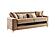 Lisa Velvet Upholstery Sofa - Copper by Galaxy Furniture
