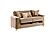 Lisa Velvet Upholstery Sofa & Loveseat - Copper by Galaxy Furniture