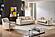 Lisa Velvet Upholstery Chair - Ivory by Galaxy Furniture