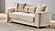 Lisa Velvet Upholstery Loveseat - Ivory by Galaxy Furniture