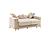Lisa Velvet Upholstery Sofa & Loveseat - Ivory by Galaxy Furniture