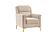Lisa Velvet Upholstery 3 piece Sofa Set - Ivory by Galaxy Furniture
