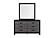 Lisbon Grey/Black Bookcase Twin Bed Group by Global Furniture