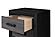 Lisbon Grey/Black Queen Bed, Dresser, Mirror & Nightstand by Global Furniture