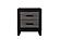 Lisbon Grey/Black Queen Bed Group by Global Furniture