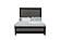 Lisbon Grey/Black Full Bed Group by Global Furniture