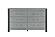 Logan Silver Dresser by Global Furniture