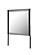 Logan Silver Mirror by Global Furniture