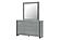 Logan Silver Mirror by Global Furniture