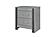 Logan Silver Nightstand by Global Furniture