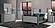 Logan Silver Nightstand by Global Furniture