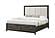 Mariah Dark Brown Full Bed by Global Furniture