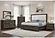 Mariah Dark Brown Full Bed by Global Furniture