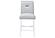 Monaco Grey/White Bar Stool (Set of 2) by Global Furniture