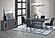 Monaco Grey/Black Dining Chair by Global Furniture