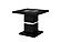 Monaco Black End Table by Global Furniture