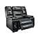 Mvp Blanche Black Power Recliner w/Power Headrest by Global Furniture